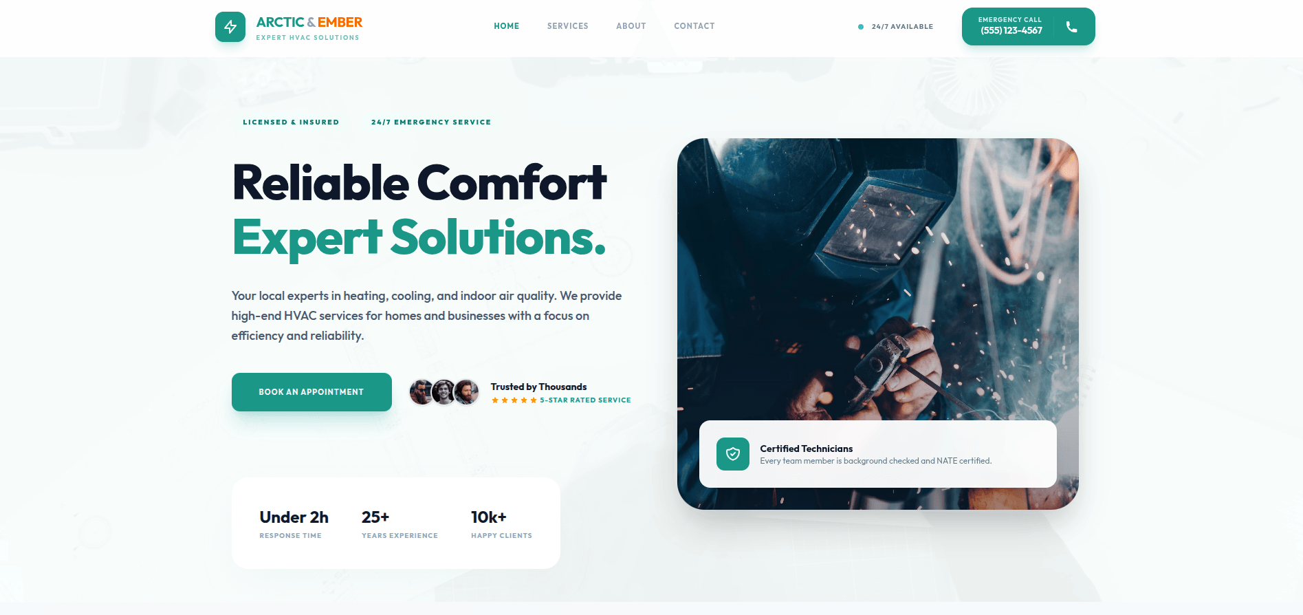 High-speed Next.js template for The High-Ticket Contractor Funnel